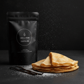 TITAN Protein Crepe Mix – Vanilla Bean, premium product photography