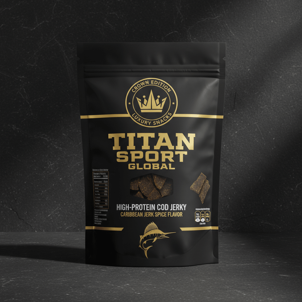 Caribbean Jerk Cod Jerky — TITAN SPORT GLOBAL