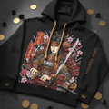 TITAN Women's Samurai Katana Blossom Hoodie — Bushido Edition