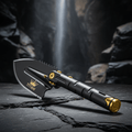 TITAN GroundForce Tactical Folding Shovel — Crown Edition