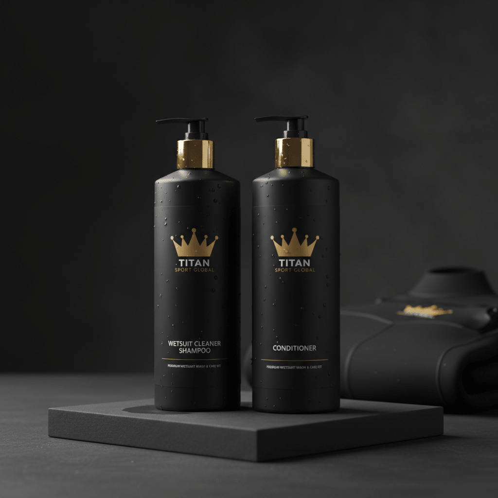 TITAN Crown Wetsuit Care Kit Wash & Condition Set