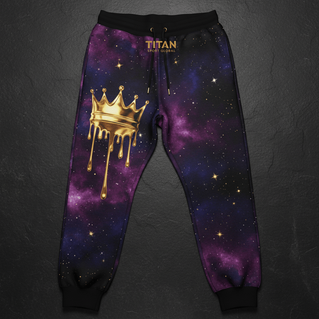 TITAN Men's Galaxy Crown Joggers flat lay