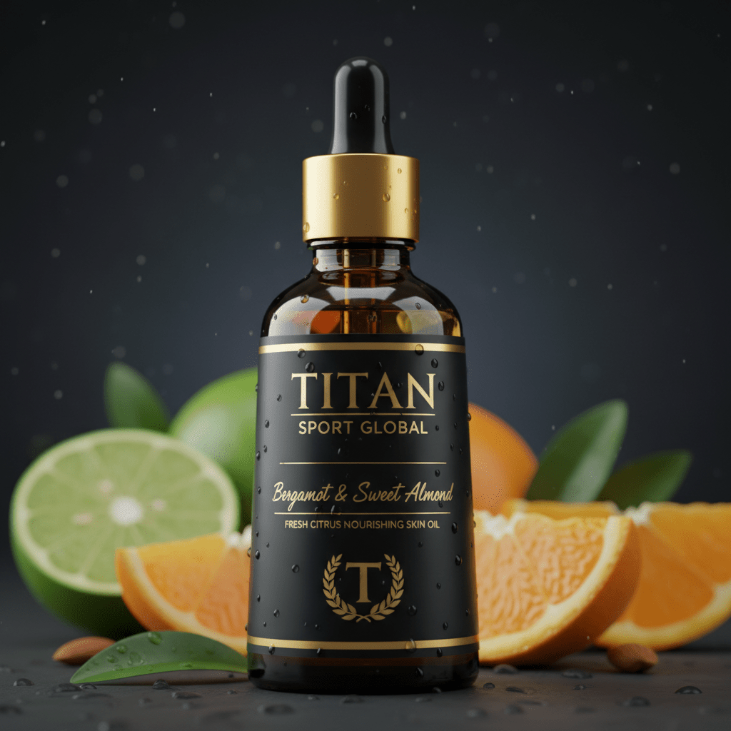 TITAN HIM Body Oil Bergamot & Sweet Almond