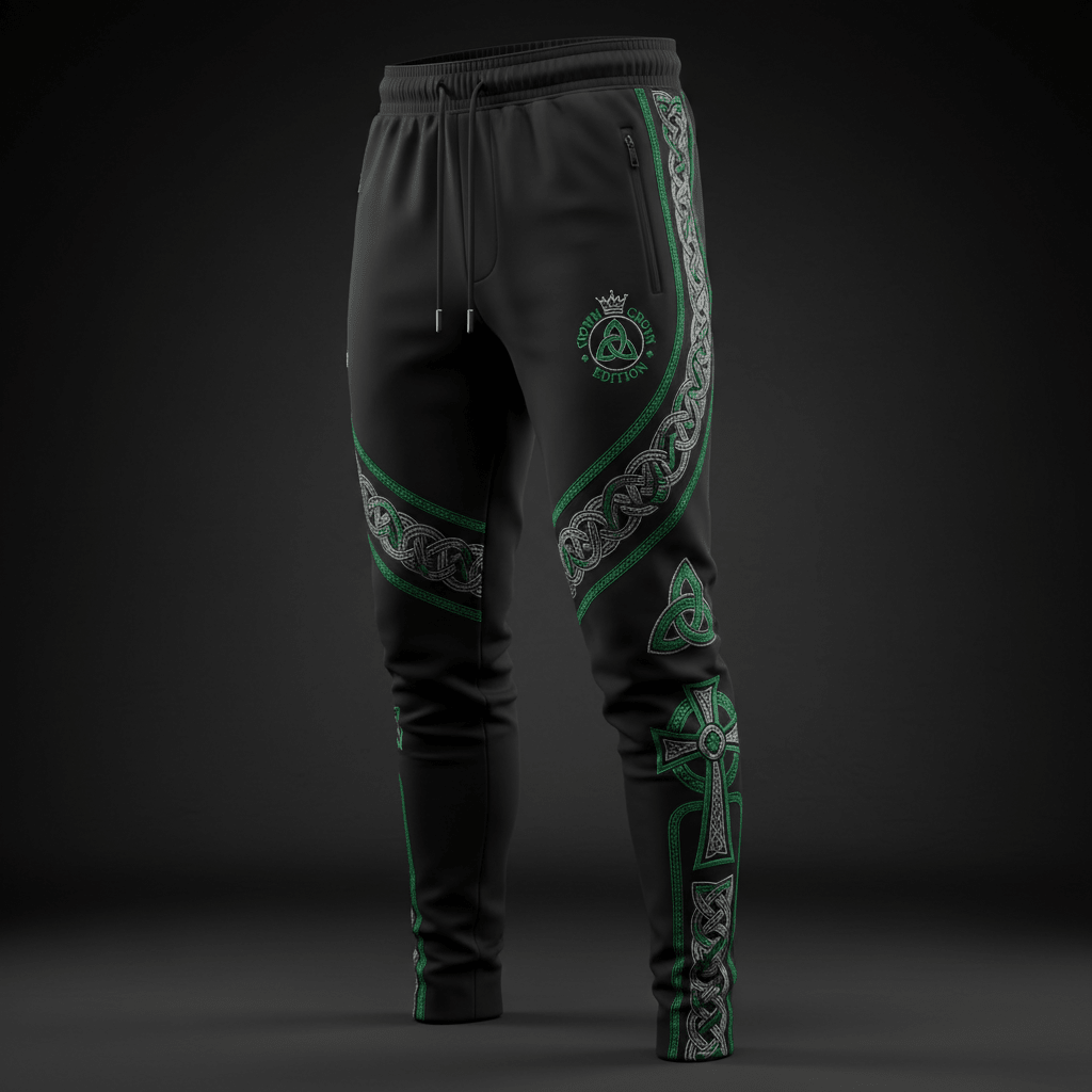 TITAN Celtic Knotwork Joggers — Druid Edition