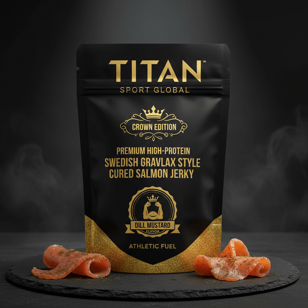Swedish Gravlax Style Dill Mustard Salmon Jerky — TITAN SPORT GLOBAL