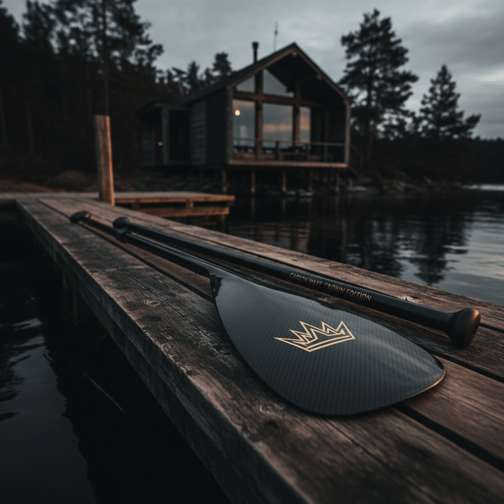 TITAN Off-Grid Paddleboard Paddle Carbon Wave SWAG Edition