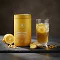 TITAN Protein Kombucha Powder – Ginger Lemon, premium product photography