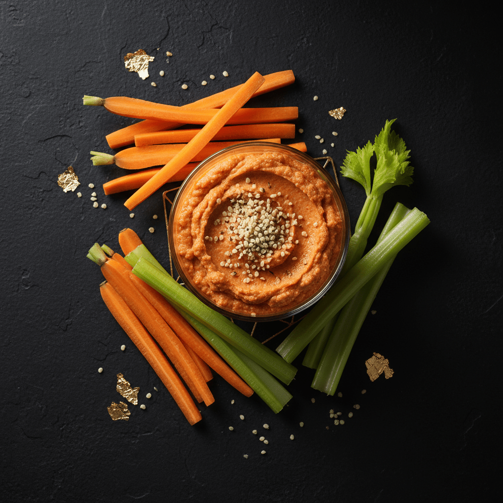 TITAN Lentil Hummus Veggie Cup Snack