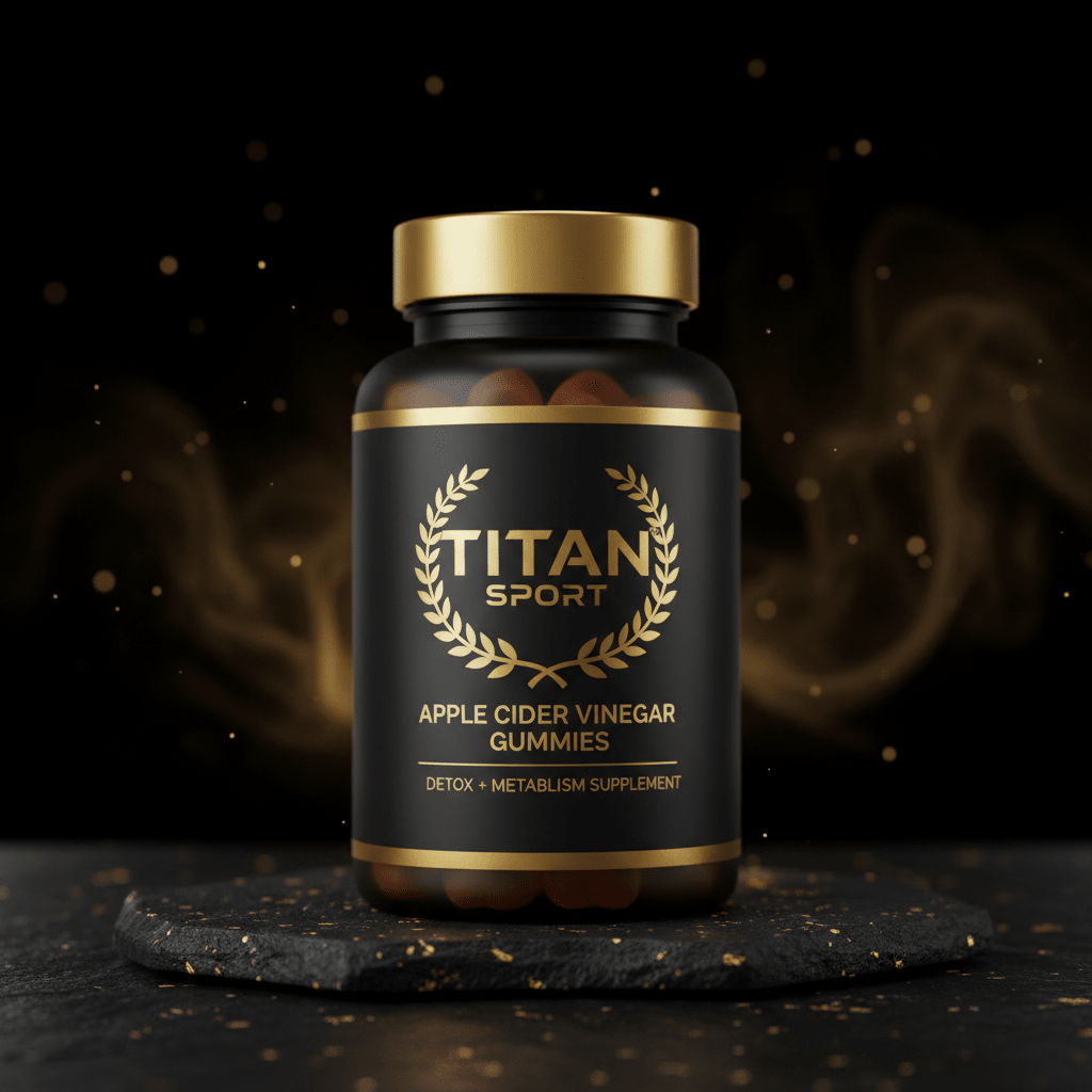 TITAN Apple Cider Vinegar Gummies - Detox & Metabolism