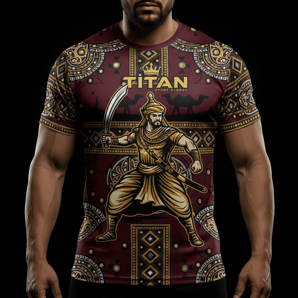 TITAN Baloch Warrior Training Tee Crown Edition
