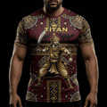 TITAN Baloch Warrior Training Tee Crown Edition