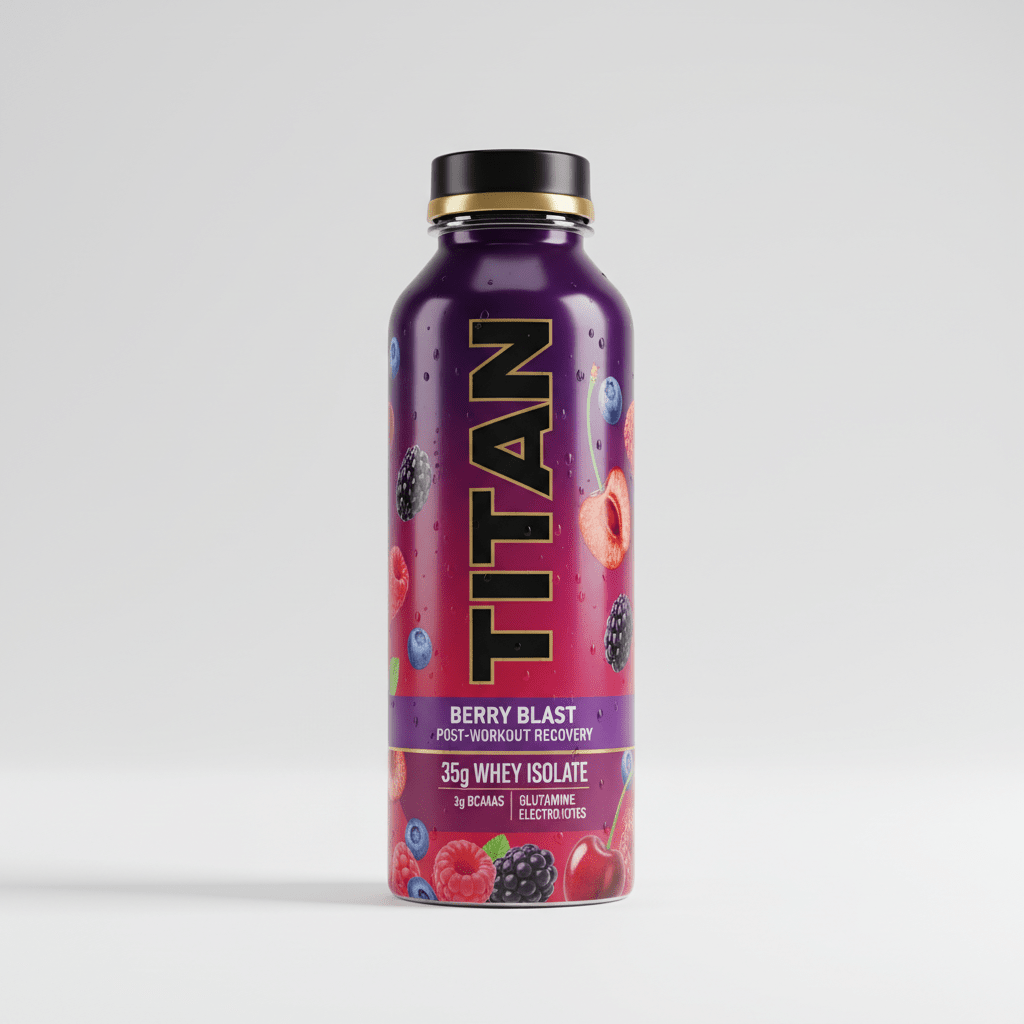 TITAN Recovery Drink - Berry Blast 35g Post-Workout