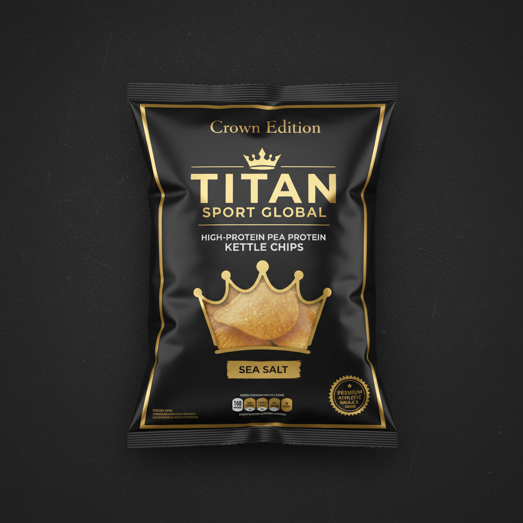 Pea Protein Sea Salt Kettle Chips — TITAN SPORT GLOBAL