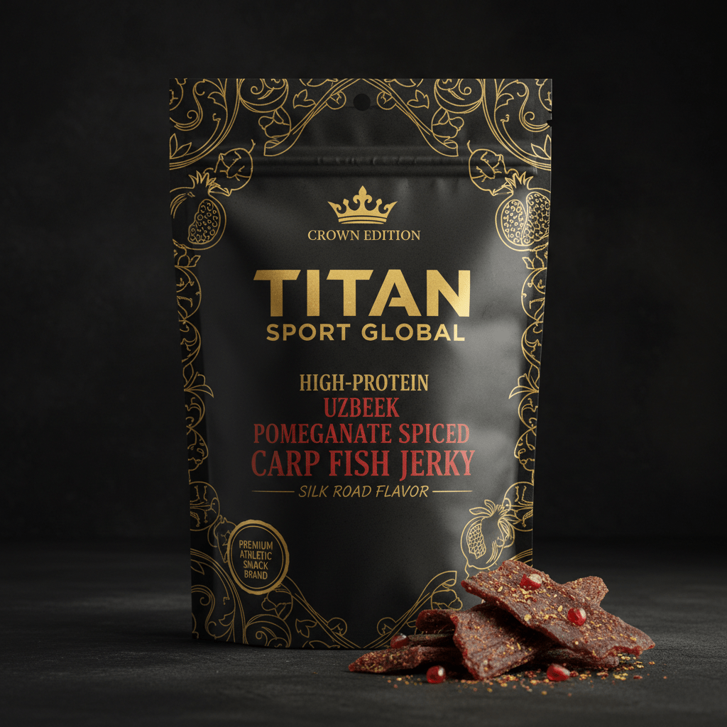 Uzbek Silk Road Pomegranate Carp Jerky — TITAN SPORT GLOBAL