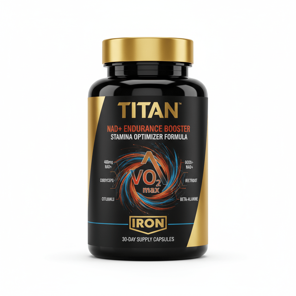 TITAN NAD+ Endurance Booster - Stamina Optimizer