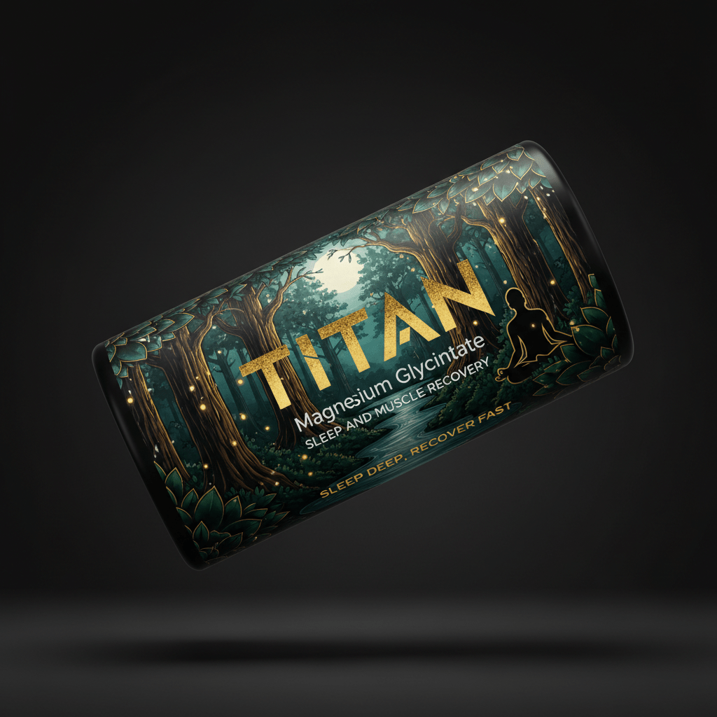 TITAN Magnesium Glycinate - Sleep & Muscle Recovery