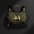 TITAN Women's High-Impact Sports Bra Master Number 44 Crown Edition