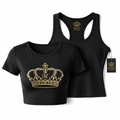 TITAN Midnight Royale Women’s Crop Top — Crown SWAG Edition