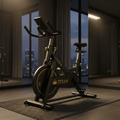 TITAN Crown Edition Pro Spin Bike matte black gold