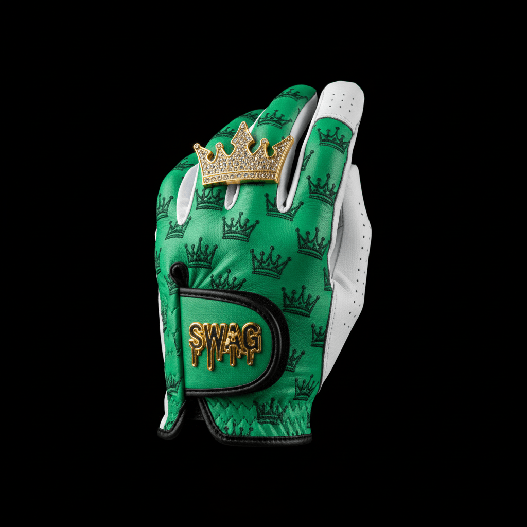 TITAN Golf Glove Emerald Crown SWAG Edition