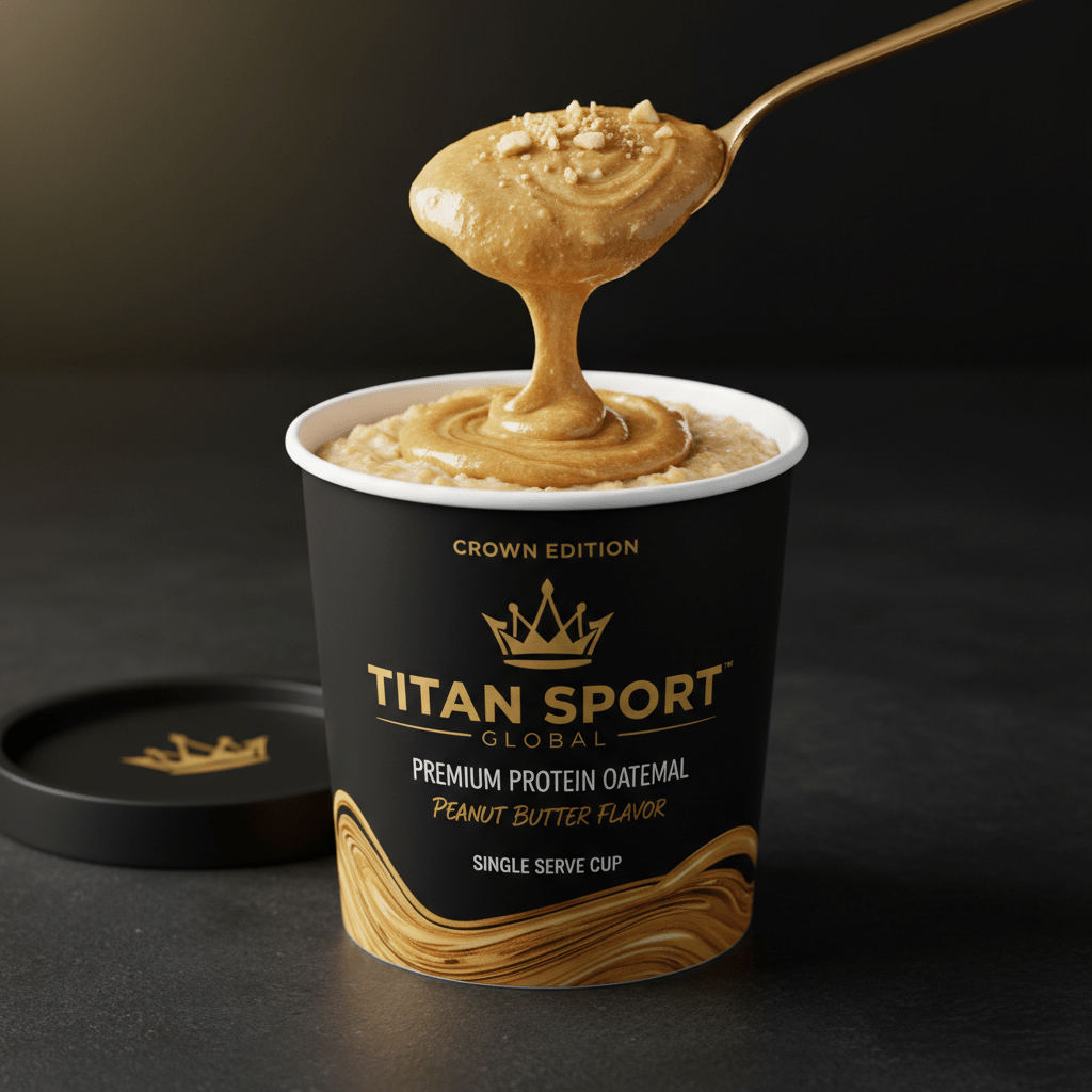 Crown High-Protein Peanut Butter Oatmeal Cup