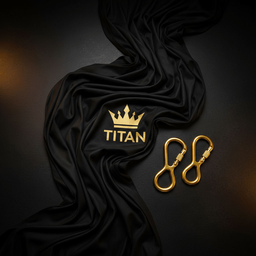 TITAN Crown Edition Gymnastics Aerial Silks Set