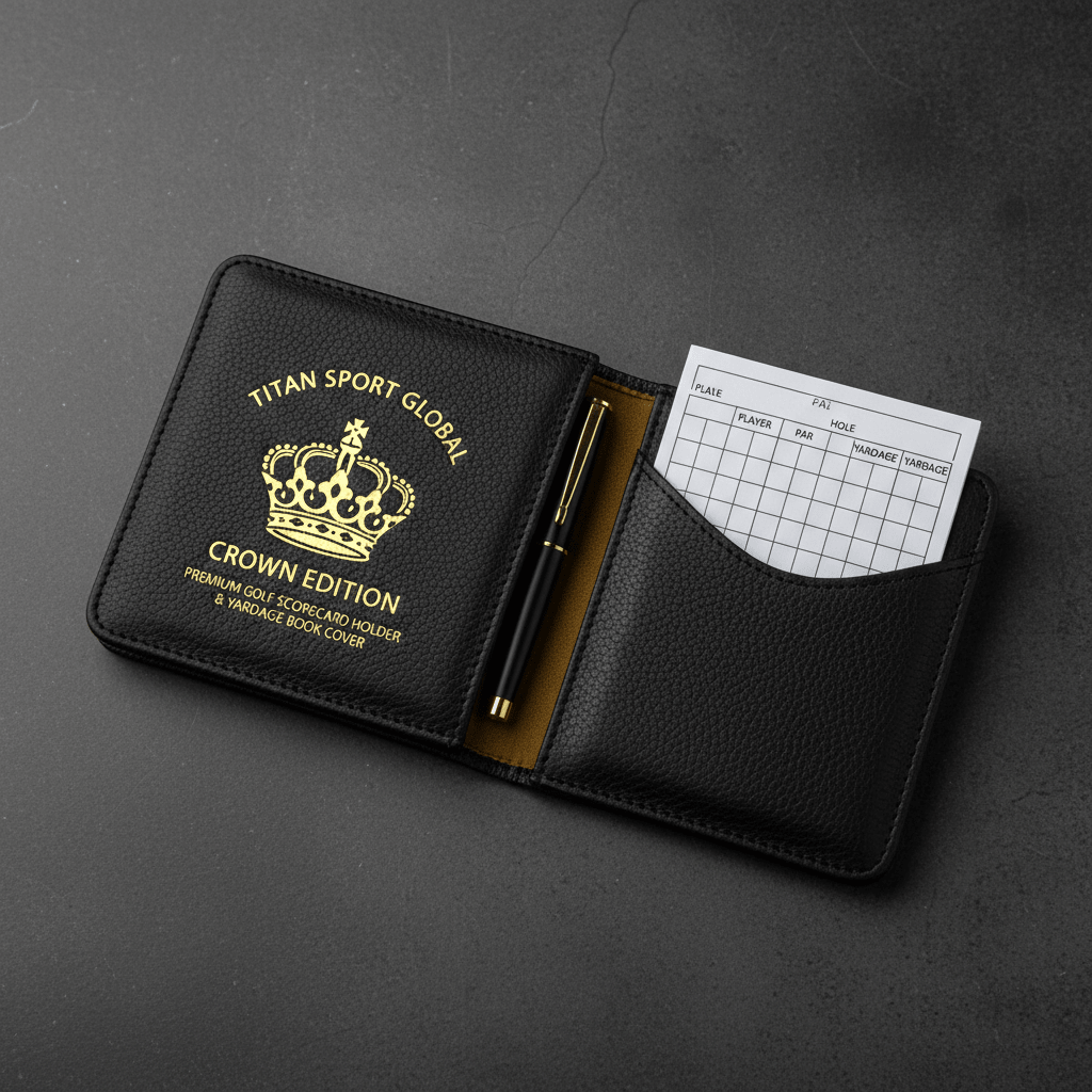 TITAN Crown Edition Golf Scorecard Holder