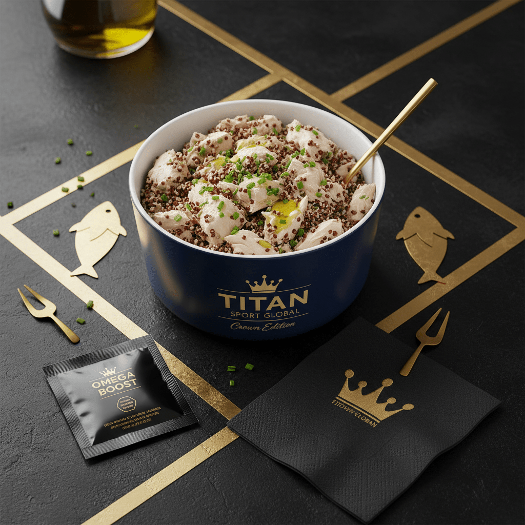 TITAN High-Protein Tuna & Quinoa Power Snack Cup