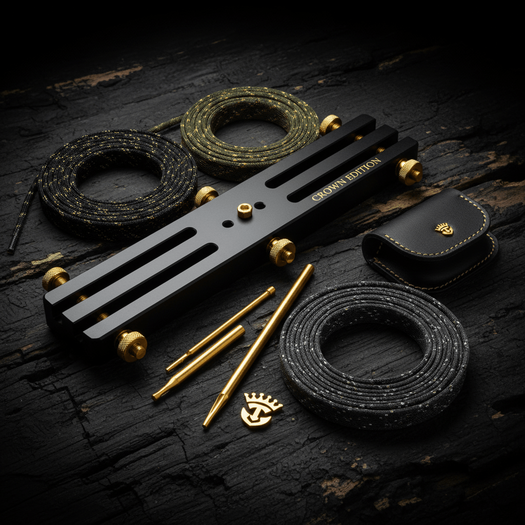 TITAN KnotMaster Survival Knot Tying Kit — Crown Edition