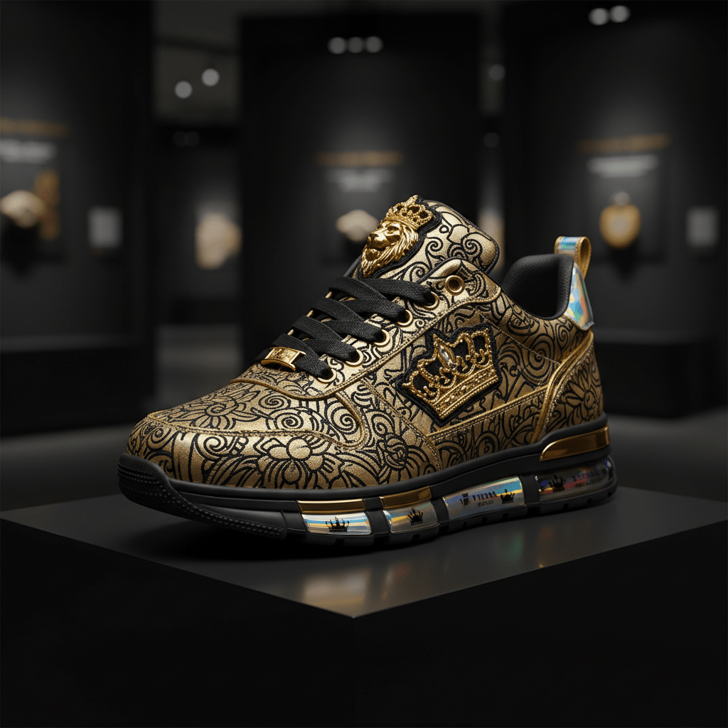 TITAN Obsidian Veil Luxury Lifestyle Sneaker Crown Edition