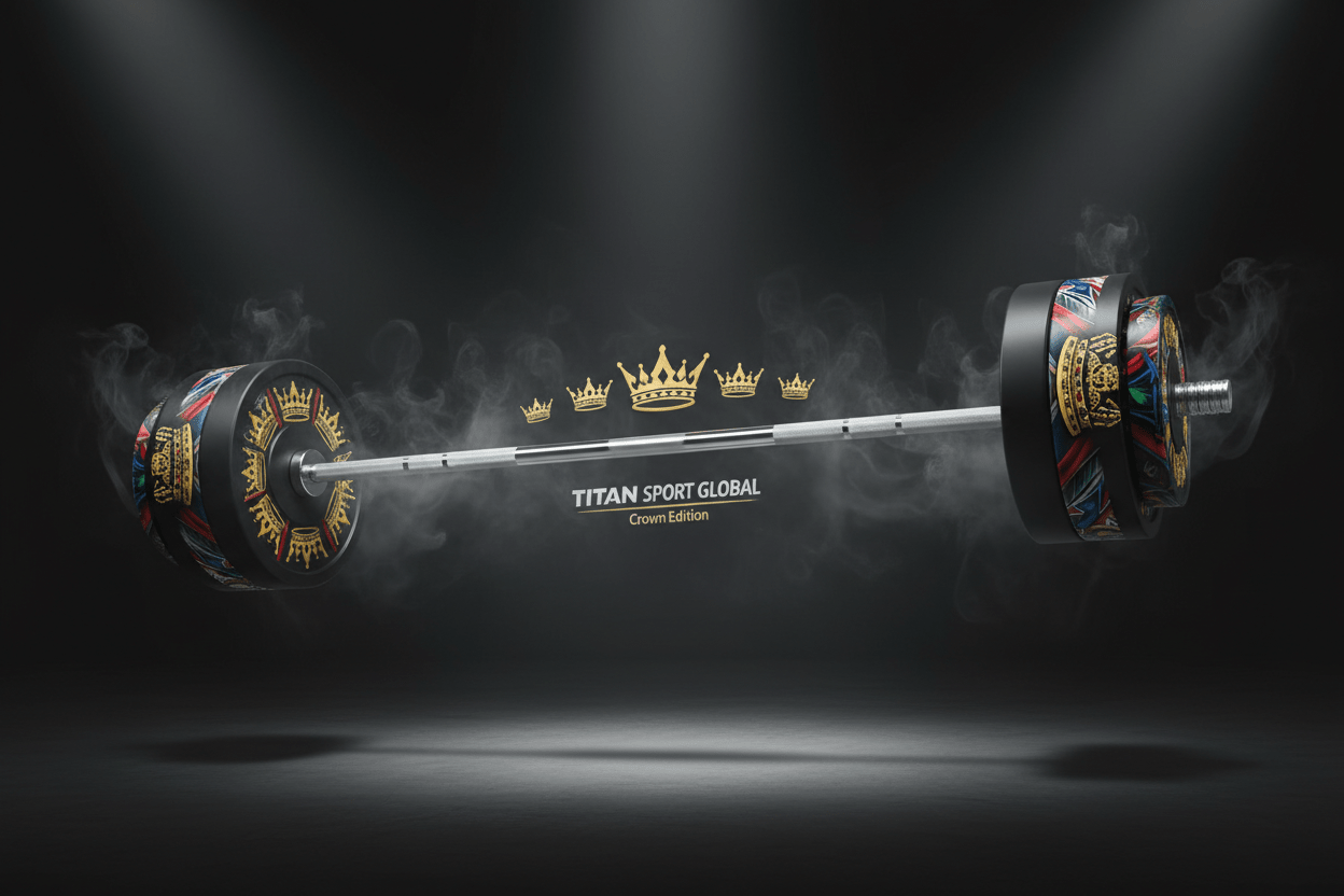 TITAN Crown Edition 7ft Olympic Barbell