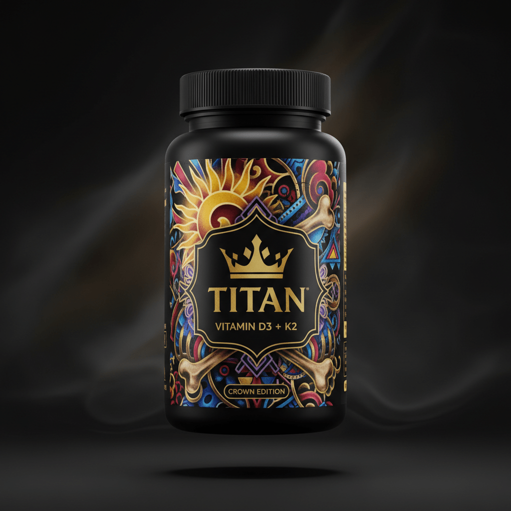TITAN Vitamin D3 + K2 - Crown Edition