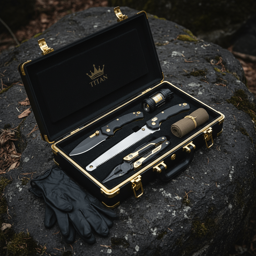 TITAN WildHarvest Field Dressing Kit — Crown Edition