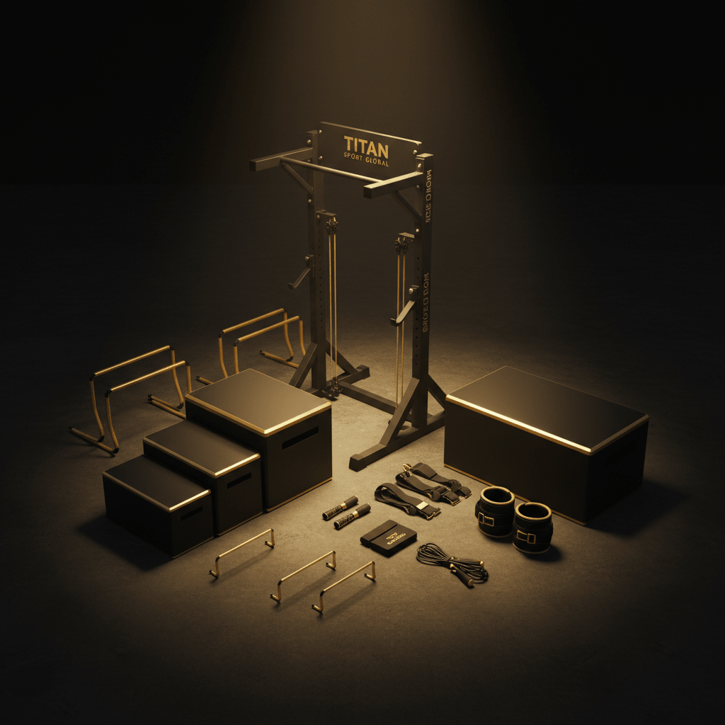 TITAN All-In-One Vertical Jump Training Station Crown Edition