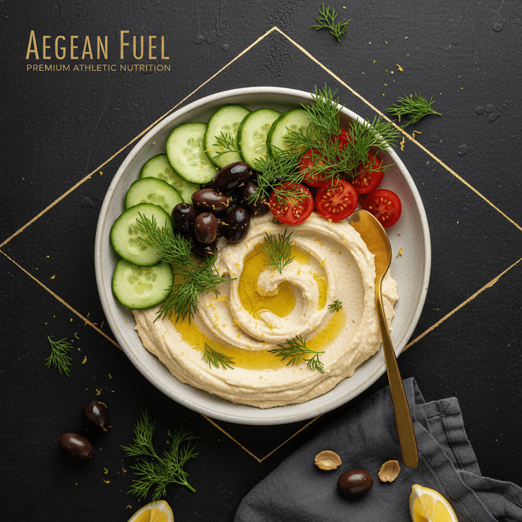 TITAN Greek Mediterranean White Bean Lemon Bowl — premium vegan breakfast meal plan