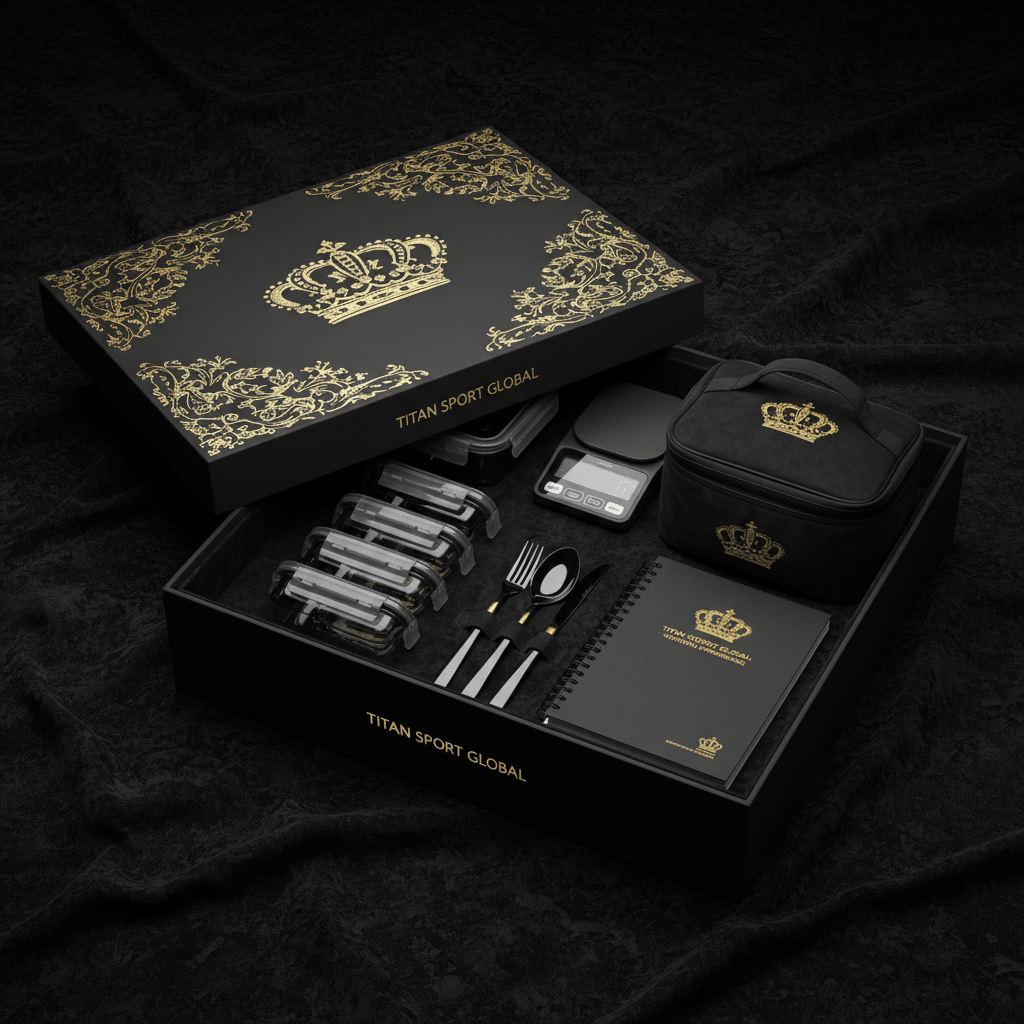 TITAN Athlete Meal Prep Gift Set Crown Edition