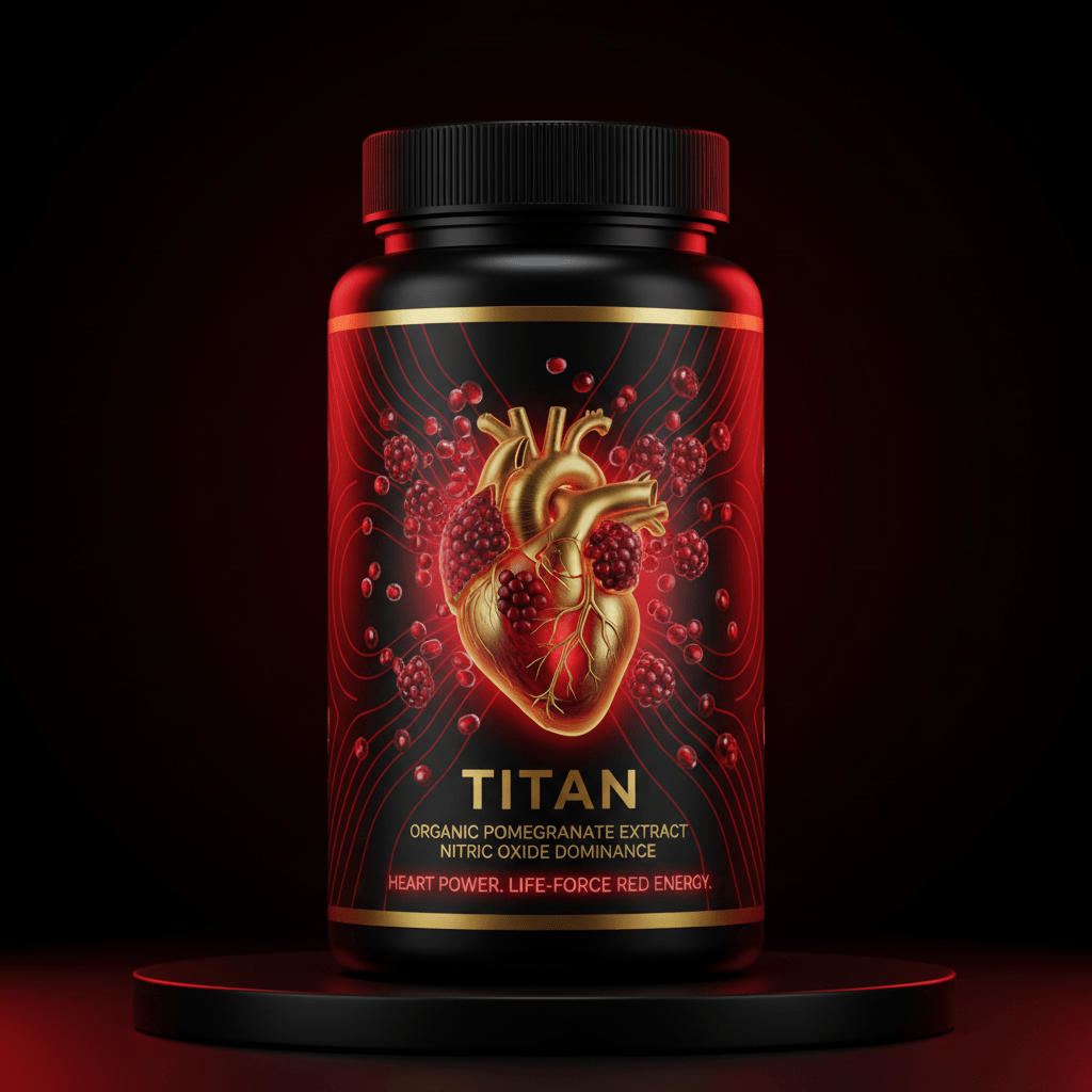 TITAN Organic Pomegranate Extract - Heart & Performance Booster
