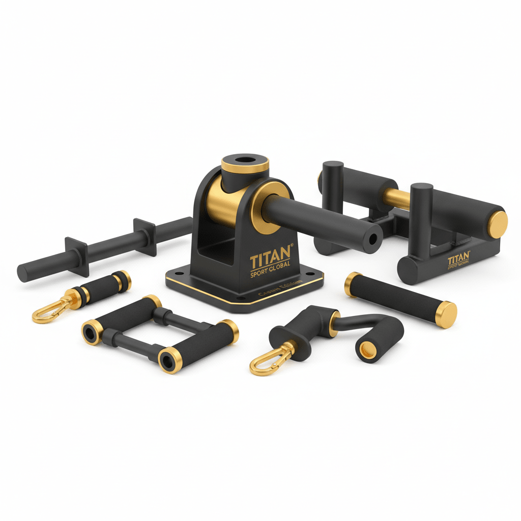 TITAN Landmine Home Gym Training System — Crown Edition
