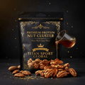 Crown High-Protein Maple Glazed Pecan Clusters