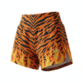 TITAN Tiger Flame Women’s Shorts — Crown SWAG Edition