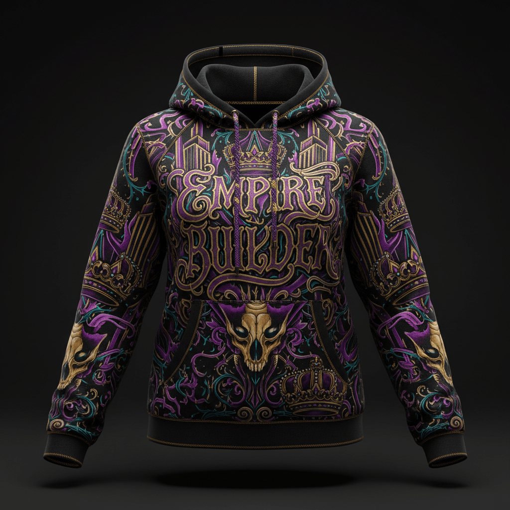 Women's Hoodie — Empire Builder — Crown Edition