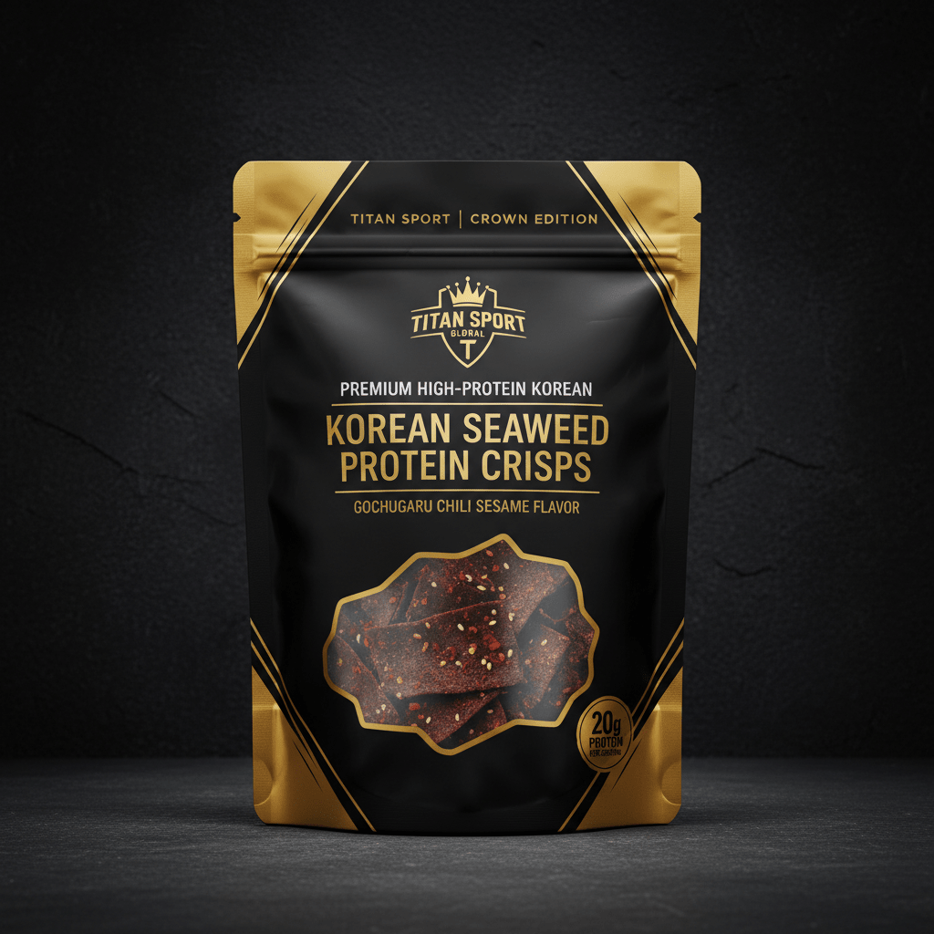 Korean Seaweed Gochugaru Protein Crisps — TITAN SPORT GLOBAL