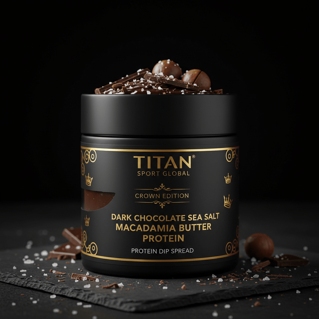 Crown High-Protein Dark Chocolate Sea Salt Macadamia Butter Dip
