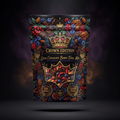 TITAN Dark Chocolate Berry Trail Mix — Crown Edition bold tattoo-style artwork