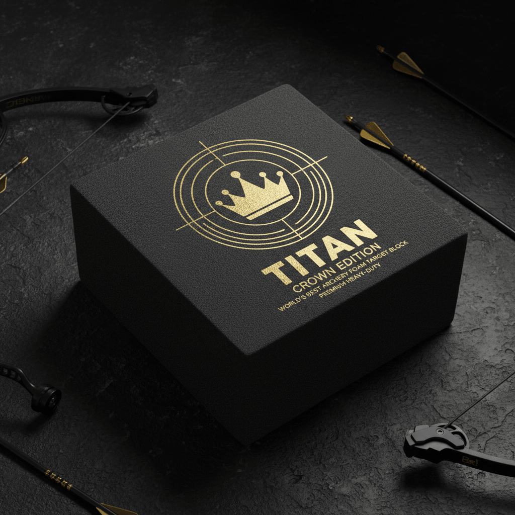 TITAN Crown Edition World's Best Self-Healing Archery Foam Target Block