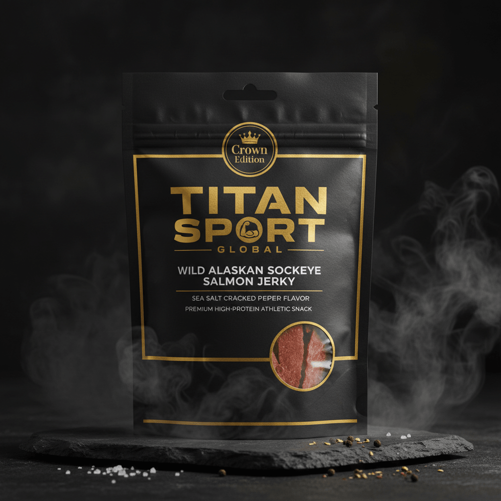 Alaskan Sockeye Salmon Jerky — TITAN SPORT GLOBAL