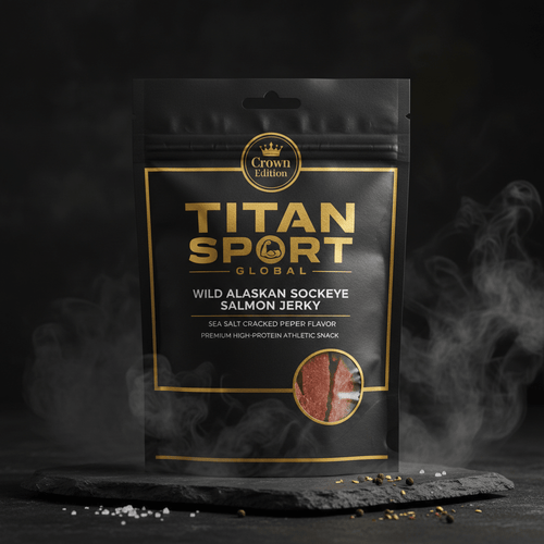 Alaskan Sockeye Salmon Jerky — TITAN SPORT GLOBAL
