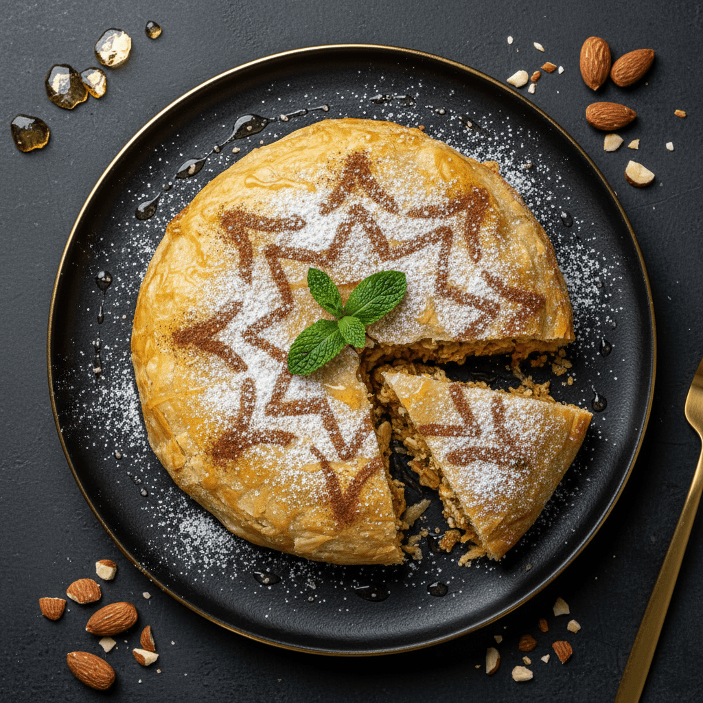 TITAN Moroccan Vegetarian Bastilla Pie Lunch Plate