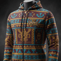 TITAN Andean Tiwanaku Zip-Up Hoodie — Gateway Edition