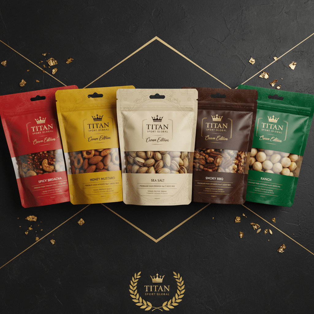 TITAN High-Protein Savory Snack Mix — 5 Flavors